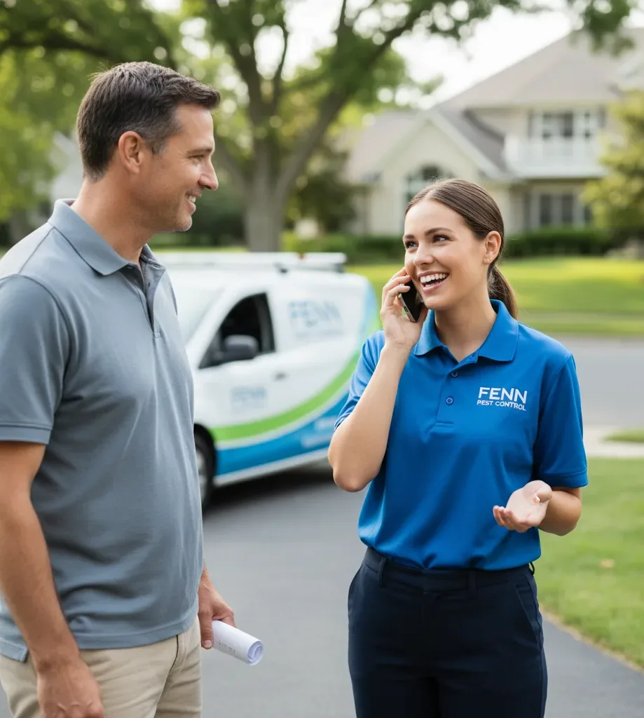 Fenn Pest Control customer support in Sparta